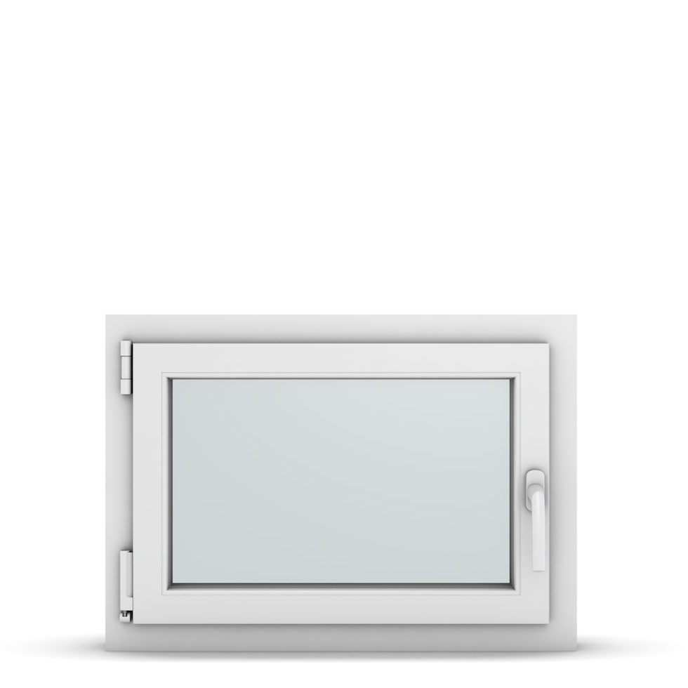 Wohnraumfenster 1-flg. Allegro Max Weiß 700x500 mm DIN Dreh-Kipp Links